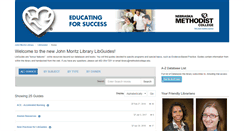 Desktop Screenshot of libguides.methodistcollege.edu